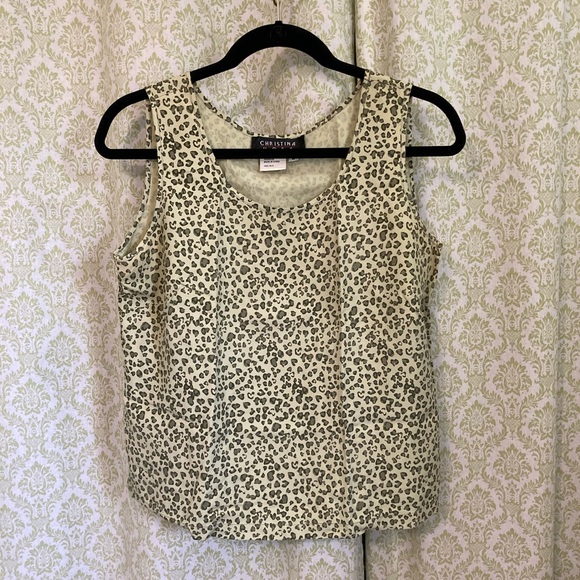 Christina Hope Petite leopard print silk blouse - Picture 5 of 8